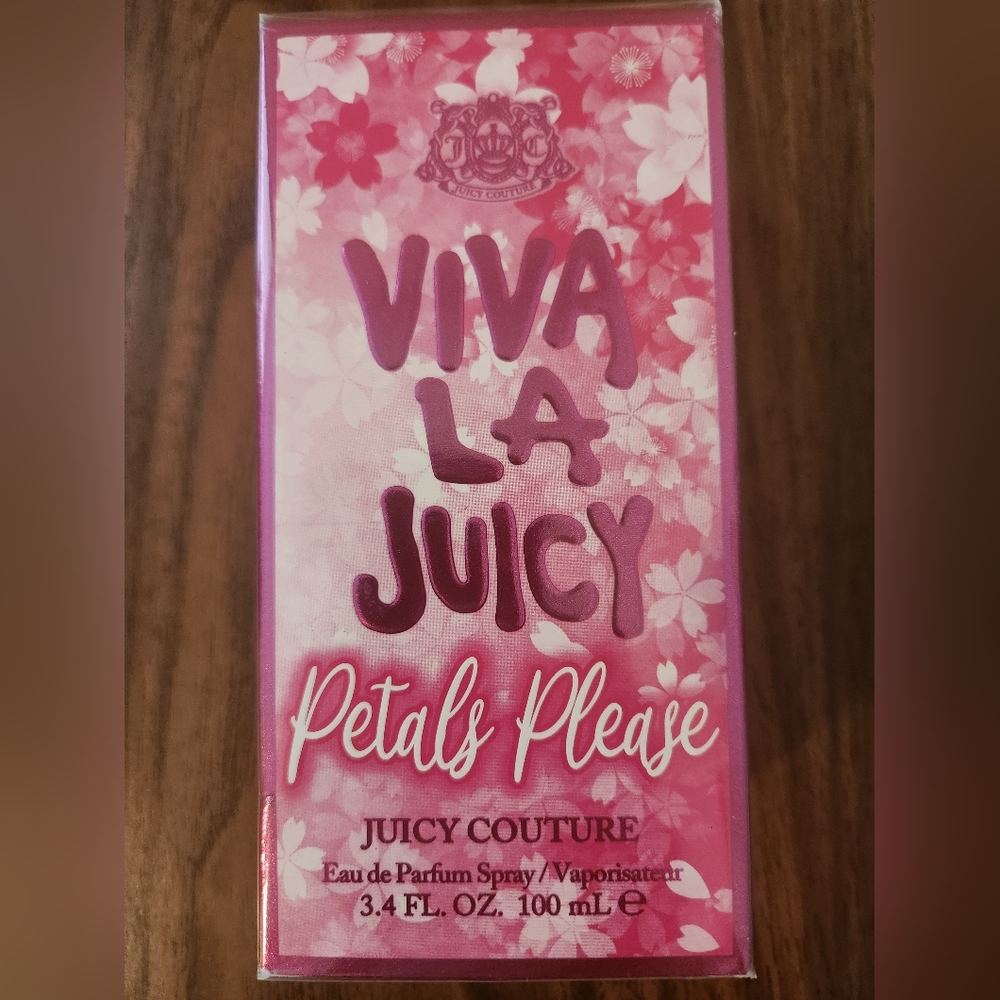 Juicy Couture Viva La Juicy Petals Please 3.4oz/100ML New In Sealed Box
